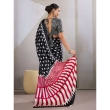 Ajrakh Print Saree for Women