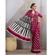 Women's Printed Satin Saree