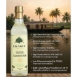 Close-up of organic coconut oil