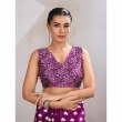Modal satin saree