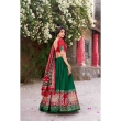 Green Party Wear Lehenga Choli with Dupatta