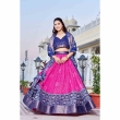 Pink Lehenga Front View