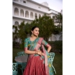 Red Lehenga Blouse Design