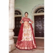 Red Designer Lehenga Choli
