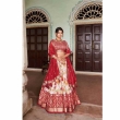 Red Lehenga Blouse Design