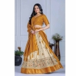 Yellow Bridal Style Lehenga