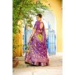 Elegant purple lehenga for women