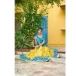 Designer jacquard lehenga with elegant dupatta