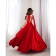 Traditional red lehenga with elegant embroidery