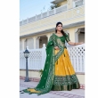 Traditional printed lehenga set for festive and party wear