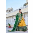 Beautiful ready to wear printed lehenga for celebrations