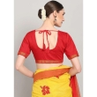 Women's red blouse
