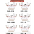 Round neck blouse measurement and neckline design chart