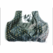 Women's boat neck blouse suitable for saree and festive occasions