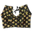 Black printed Shilpanjali sweetheart neck blouse for women front view