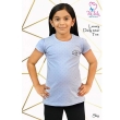 Sky blue girls T-shirt front
