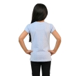 Girls soft sky everyday T shirt back view