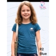 Girls luxury daily wear blue T shirt
