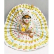 laddu gopal bandhani poshak with matching pagdi