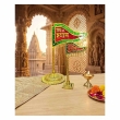 jai shree shyam religious flag idol front view