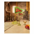 multicolor shyam flag idol green red gold design