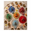 laddu gopal dress with matching pagdi multicolor