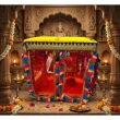 pooja canopy for Laddu Gopal bed and Krishna idol decoration