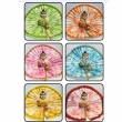 ladoo gopal tie dye silk poshak dress small medium decorative