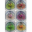 ladoo gopal poshak hand embroidered peacock motif dress