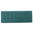 t blue tufted ottoman bench Idalynn 50 by The Furnishery