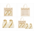 handmade transparent jute bag lace work floral patch tote bag by L.G. Creations