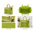 handmade transparent jute gift bag tote bag by L.G. Creations