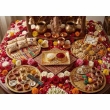 compact 3 inch rectangular kankavati kumkum plate for daily pooja