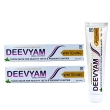deevyam charcoal whitening toothpaste pack of 2 with hydroxyapatite