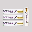deevyam charcoal whitening toothpaste pack of 3 with hydroxyapatite