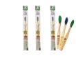 soft bristle bamboo toothbrush for kids biodegradable set