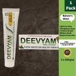 natural oral care kit with neem aloe toothpaste and bamboo brushes