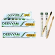 deevyam gold herbal toothpaste neem aloe with bamboo toothbrush combo