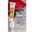 Gentle kids dental care kit with soft bamboo toothbrush and herbal toothpaste