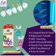 Kids dental care kit with 1 toothpaste and 2 toothbrushes complete oral hygiene set