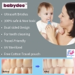 UV sterilized kids toothbrush combo with toothpaste hygienic oral care set