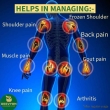 pain relief oil for joints muscles back knee ankle and shoulder