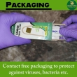 pack of 3 bamboo tongue cleaners for daily oral hygiene use