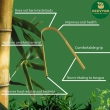 tulda bamboo tongue cleaner with beeswax coating sustainable oral care