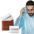mini pocket size raincoat waterproof emergency use disposable rainwear pack of 6