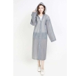 Lightweight grey EVA raincoat breathable waterproof emergency rainwear