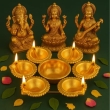 Elegant Urli Diya with Center Bowl