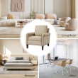 Premium Leather Accent Chair