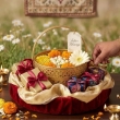 Temple Flower Basket Gold Finish