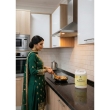 5 litre wood pressed black mustard oil bottle